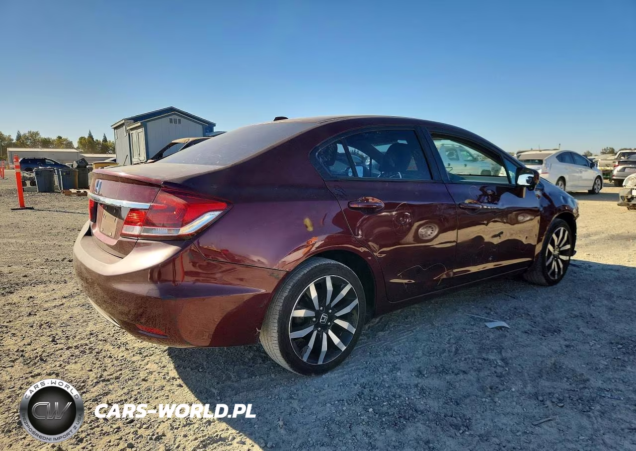 2015 Honda Civic Exl VIN:19XFB2F96FE203366 - 3