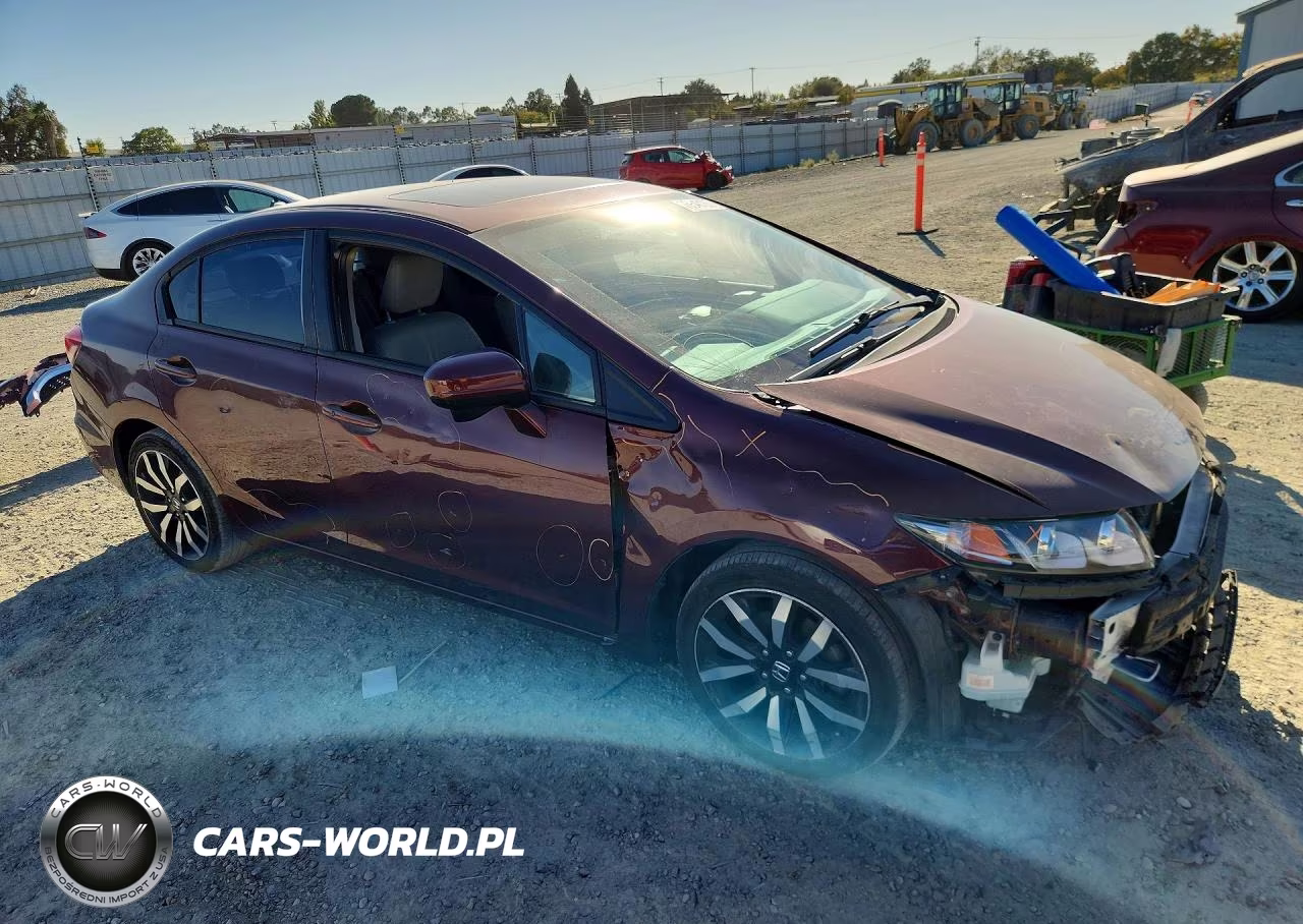 2015 Honda Civic Exl VIN:19XFB2F96FE203366 - 4