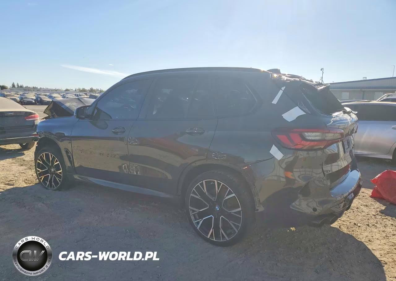 2022 BMW X5 M VIN:5YMJU0C03N9K36074 - 2