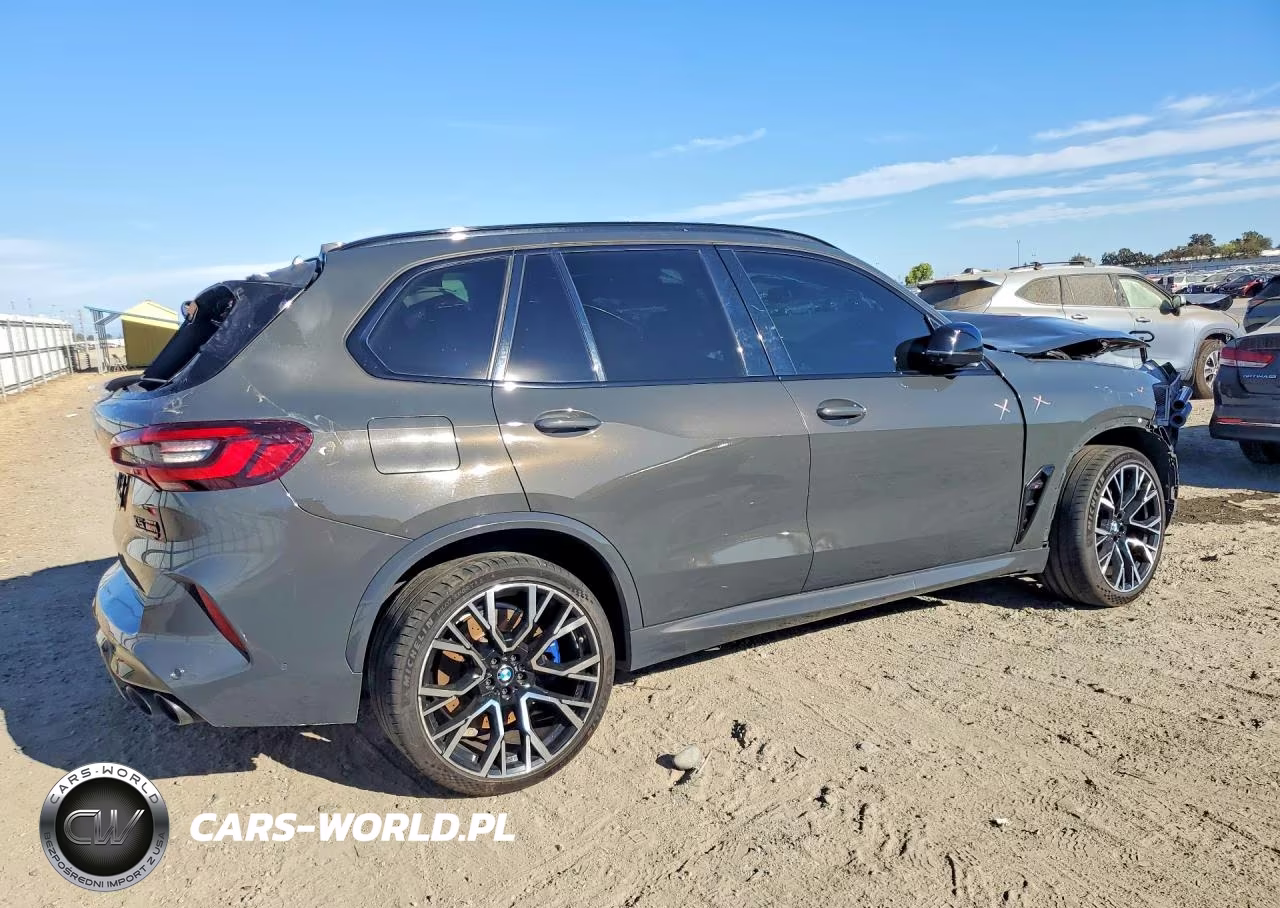 2022 BMW X5 M VIN:5YMJU0C03N9K36074 - 3