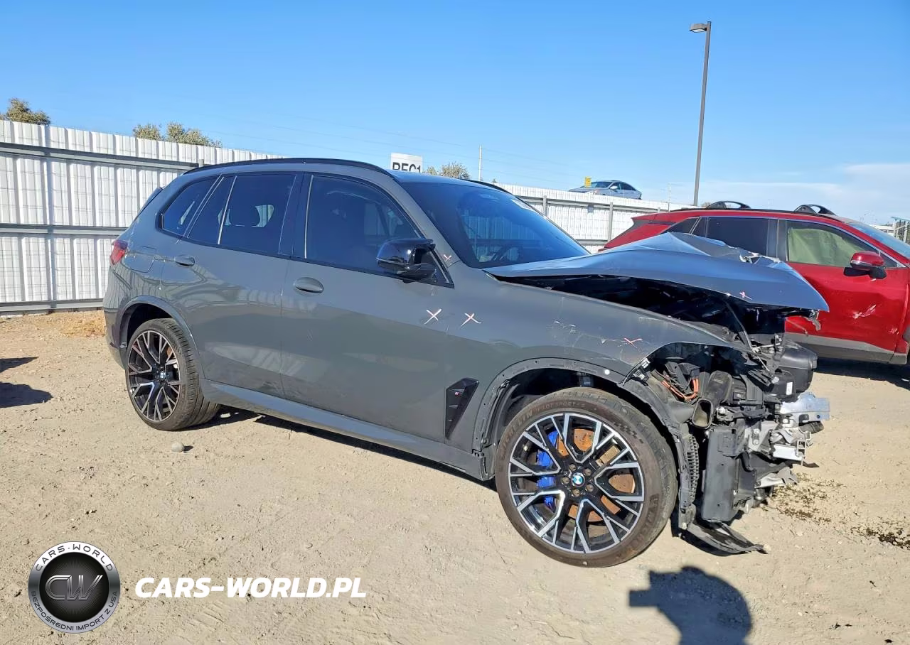 2022 BMW X5 M VIN:5YMJU0C03N9K36074 - 4