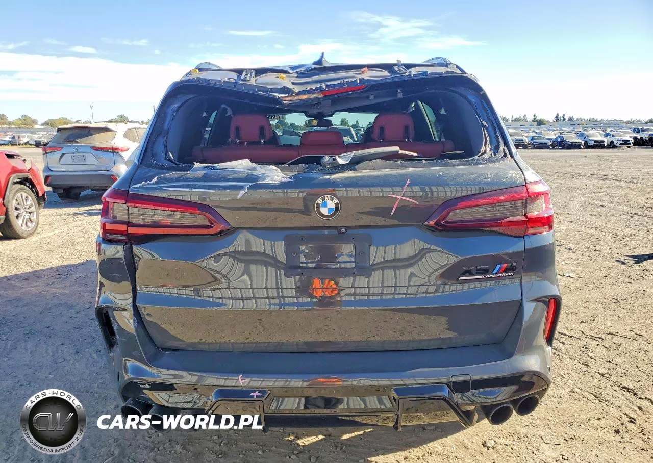 2022 BMW X5 M VIN:5YMJU0C03N9K36074 - 6