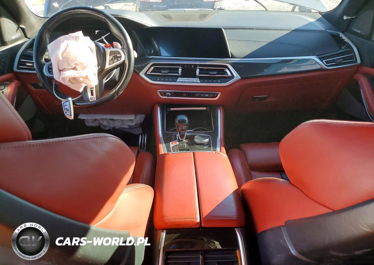 2022 BMW X5 M VIN:5YMJU0C03N9K36074 - 8