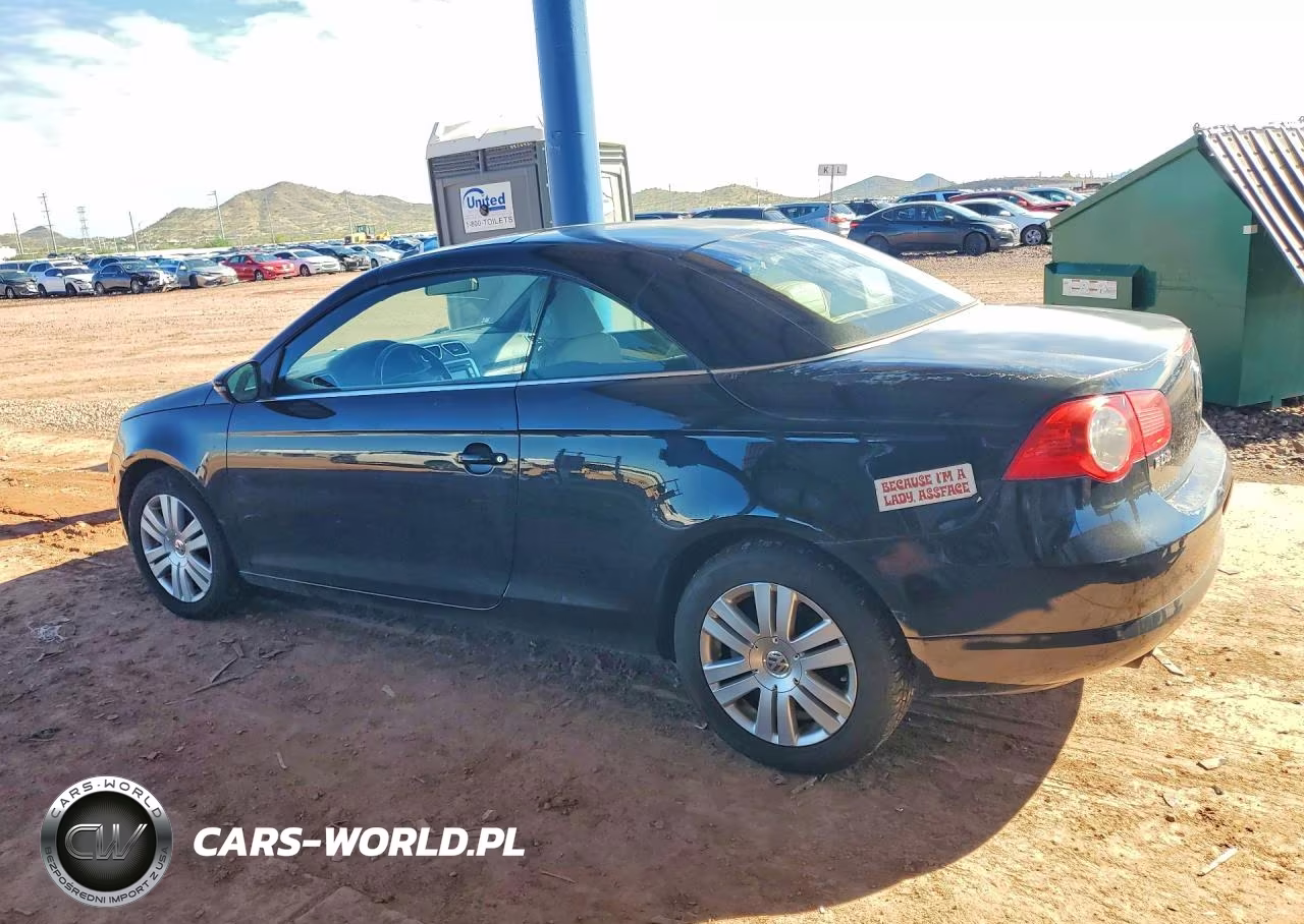 2009 Volkswagen Eos Turbo VIN:WVWBA71F09V022310 - 2