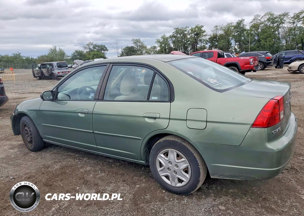 2003 Honda Civic Lx VIN:2HGES16573H572239 - 2