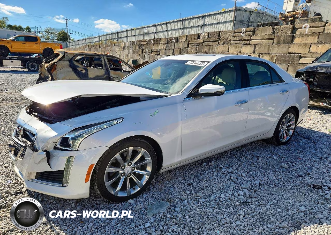 2017 Cadillac Cts Luxury VIN:1G6AX5SS9H0169198 - 1