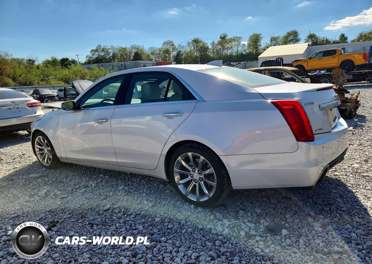 2017 Cadillac Cts Luxury VIN:1G6AX5SS9H0169198 - 2