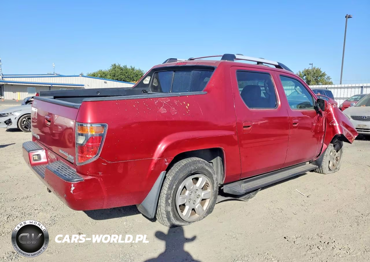 2006 Honda Ridgeline Rtl VIN:2HJYK16526H524823 - 3