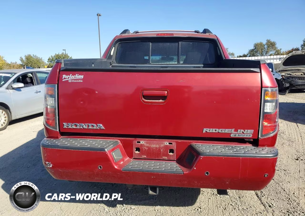 2006 Honda Ridgeline Rtl VIN:2HJYK16526H524823 - 6