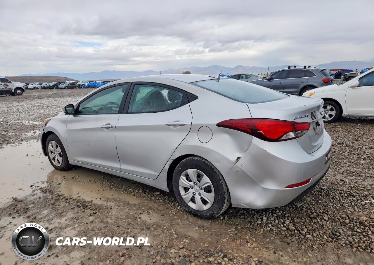 2016 Hyundai Elantra Se VIN:5NPDH4AE3GH702158 - 2