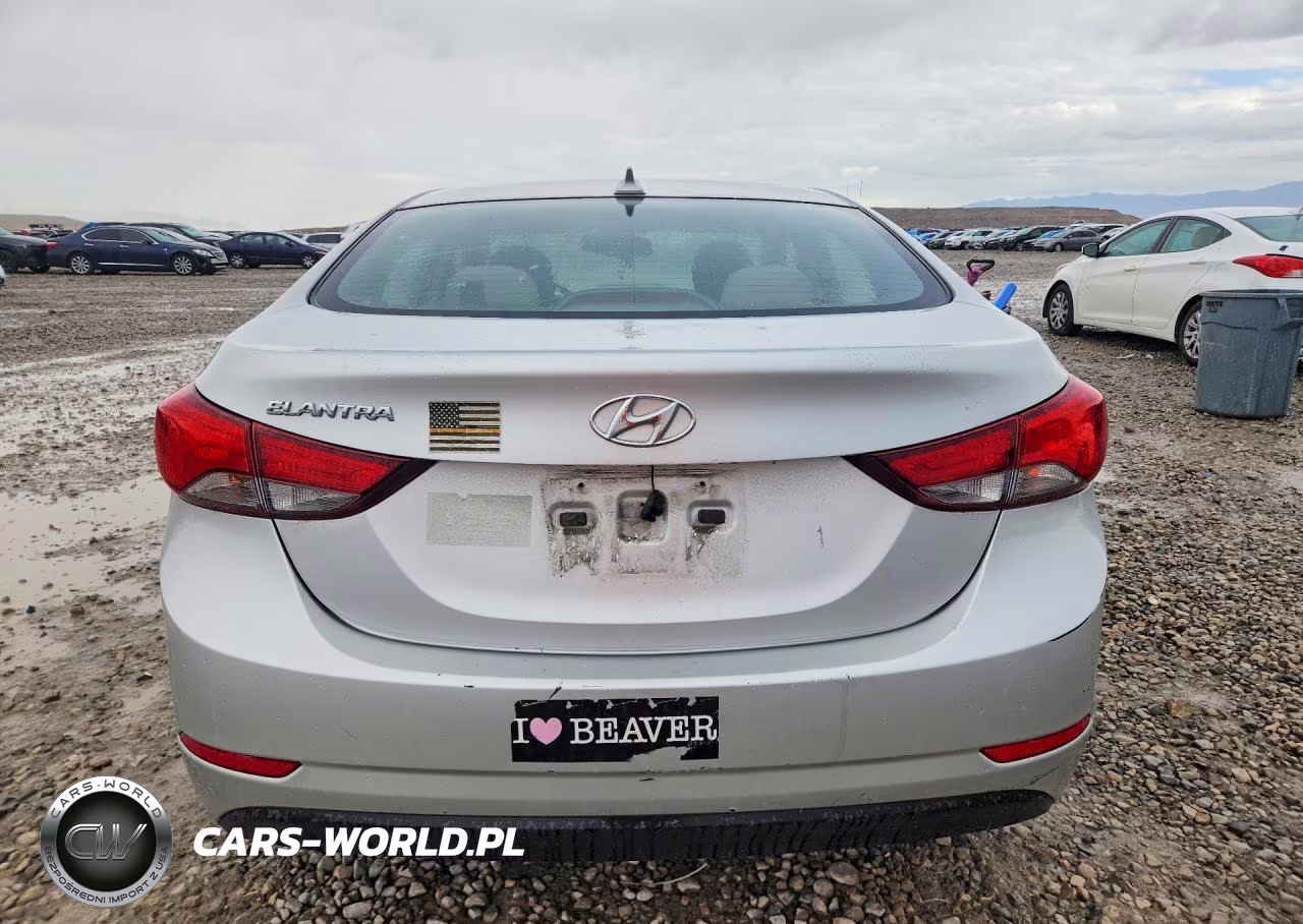 2016 Hyundai Elantra Se VIN:5NPDH4AE3GH702158 - 6
