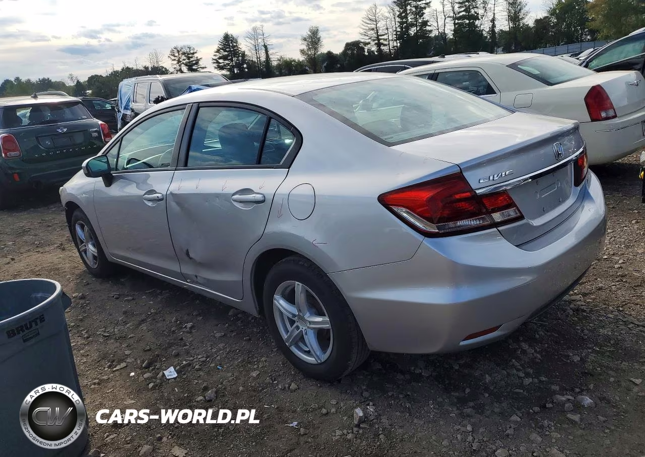 2015 Honda Civic Lx VIN:19XFB2F59FE043691 - 2