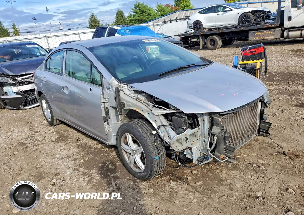 2015 Honda Civic Lx VIN:19XFB2F59FE043691 - 4