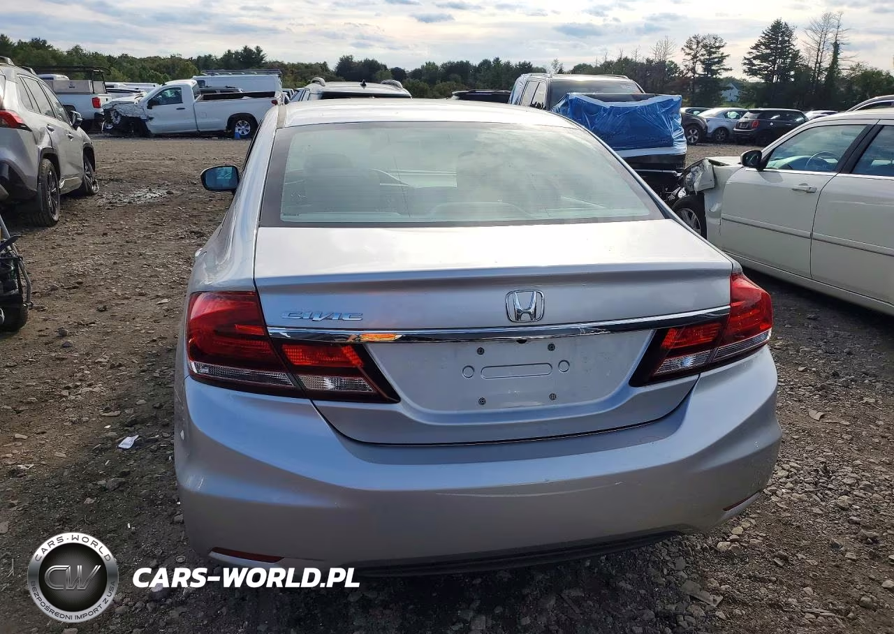 2015 Honda Civic Lx VIN:19XFB2F59FE043691 - 6