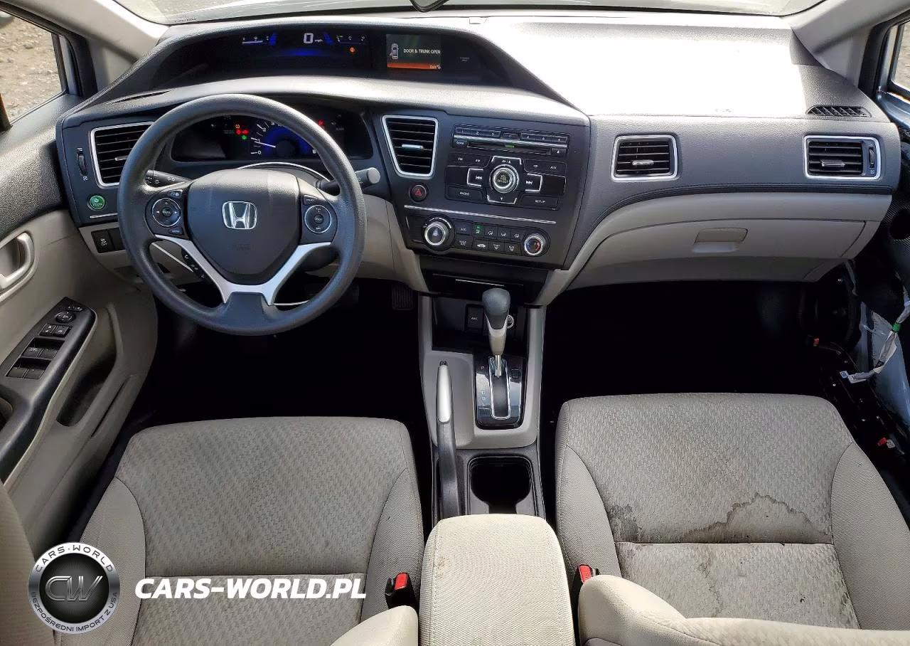 2015 Honda Civic Lx VIN:19XFB2F59FE043691 - 8