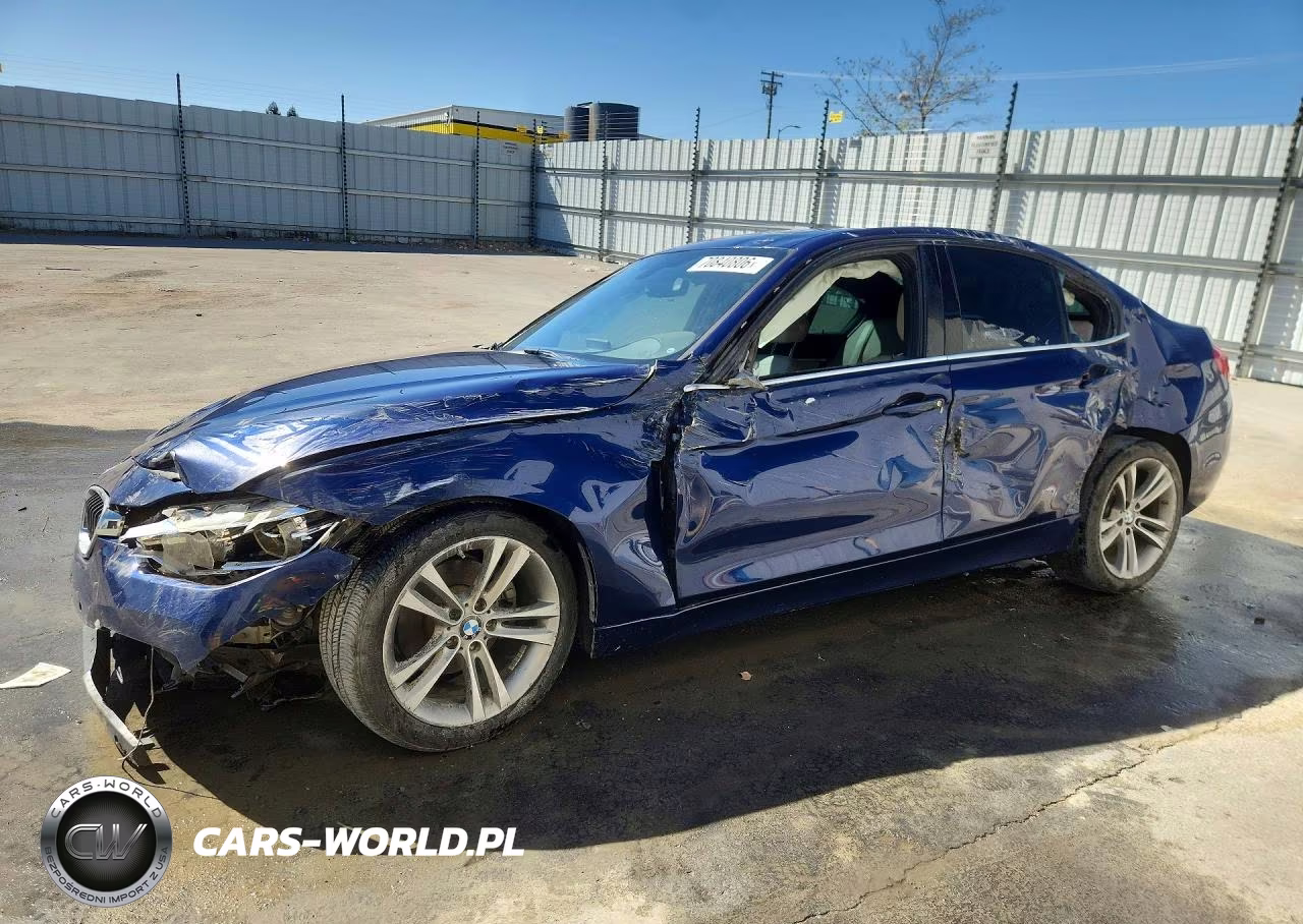2017 BMW 330 I VIN:WBA8B9G56HNU51531 - 1