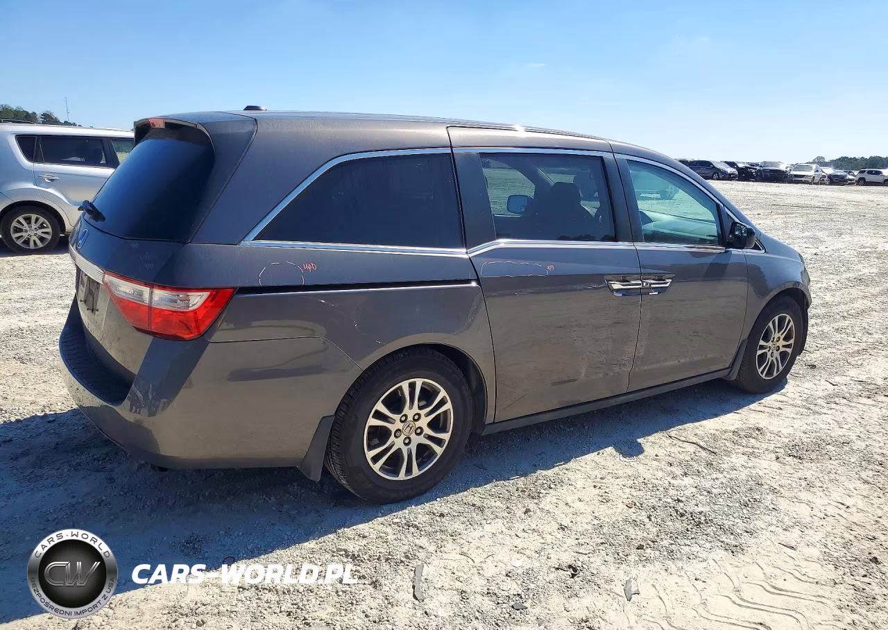 2013 Honda Odyssey Exl VIN:5FNRL5H69DB079230 - 3