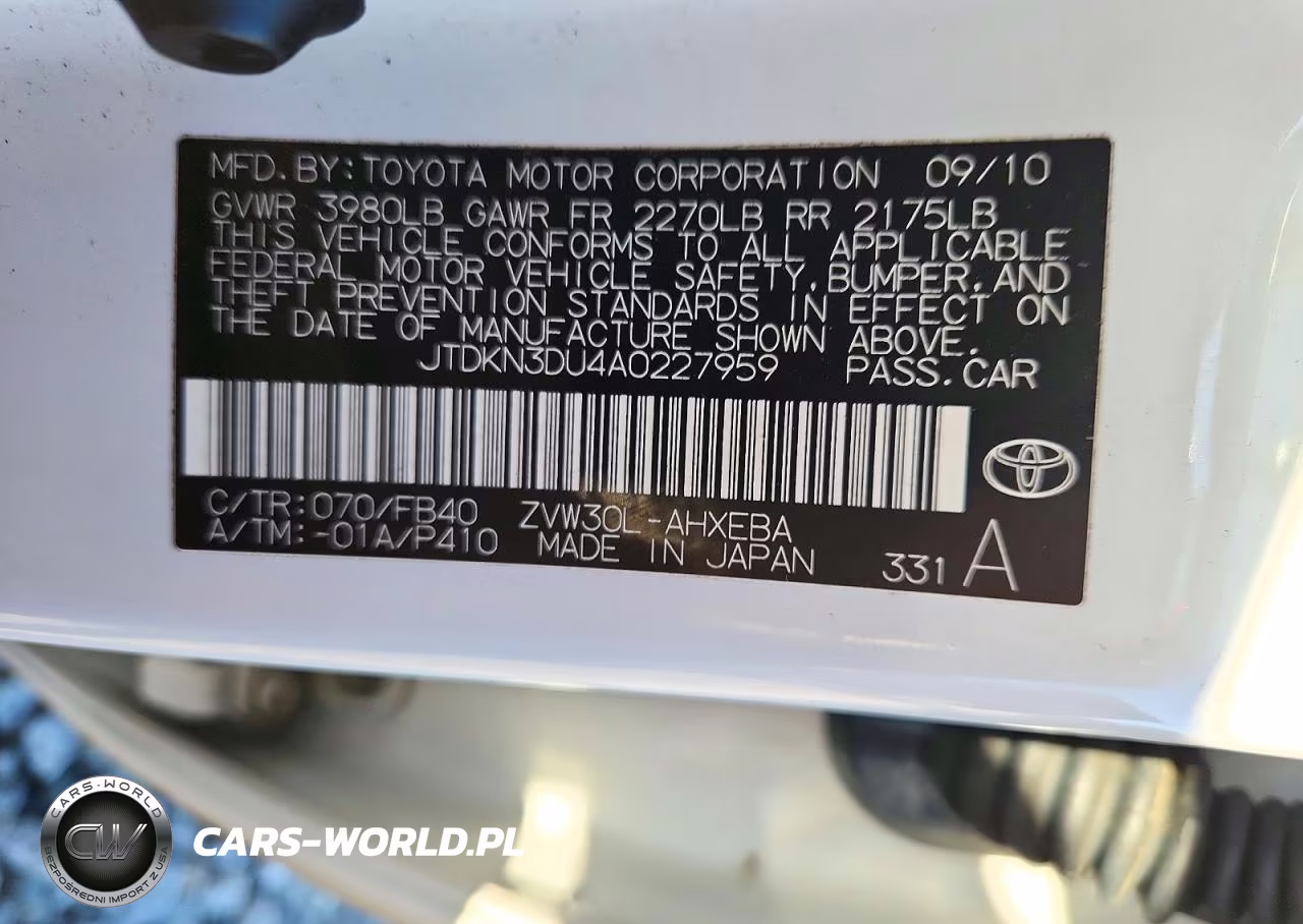 2010 Toyota Prius Ii VIN:JTDKN3DU4A0227959 - 12