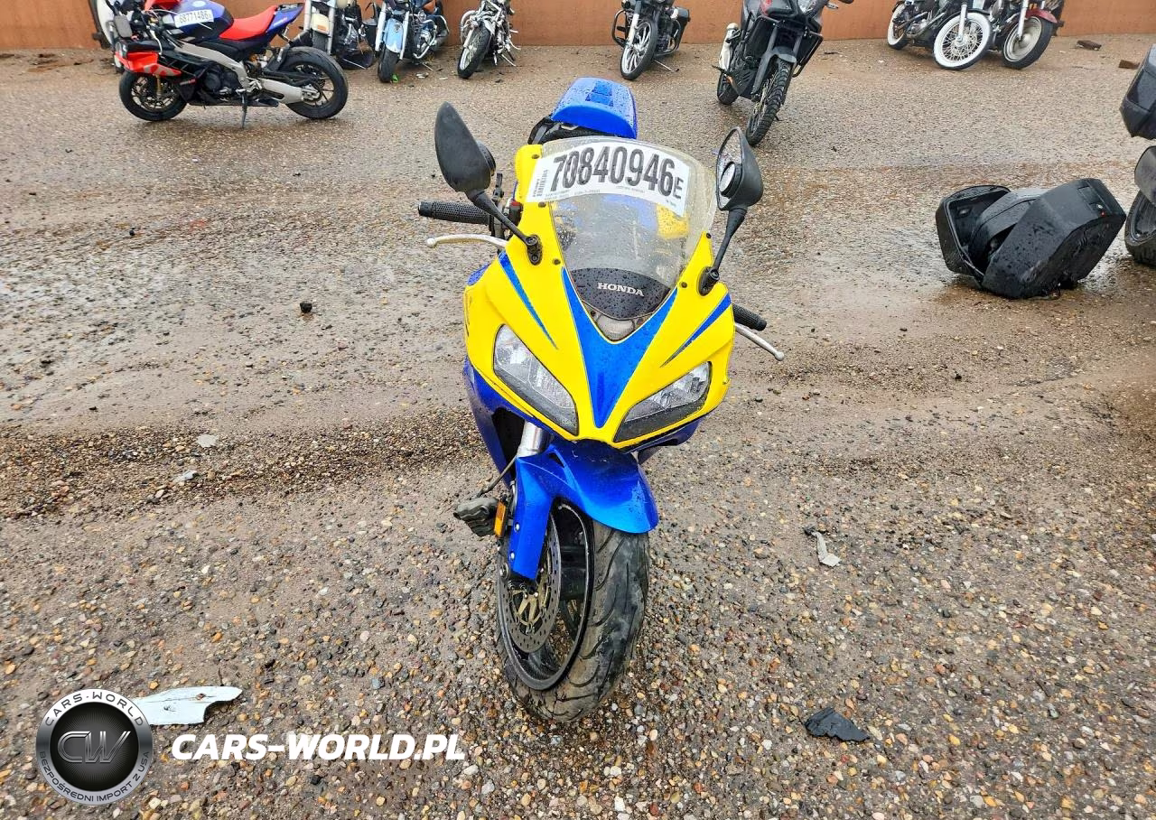2006 Honda Cbr1000 Rr VIN:JH2SC57086M208249 - 2