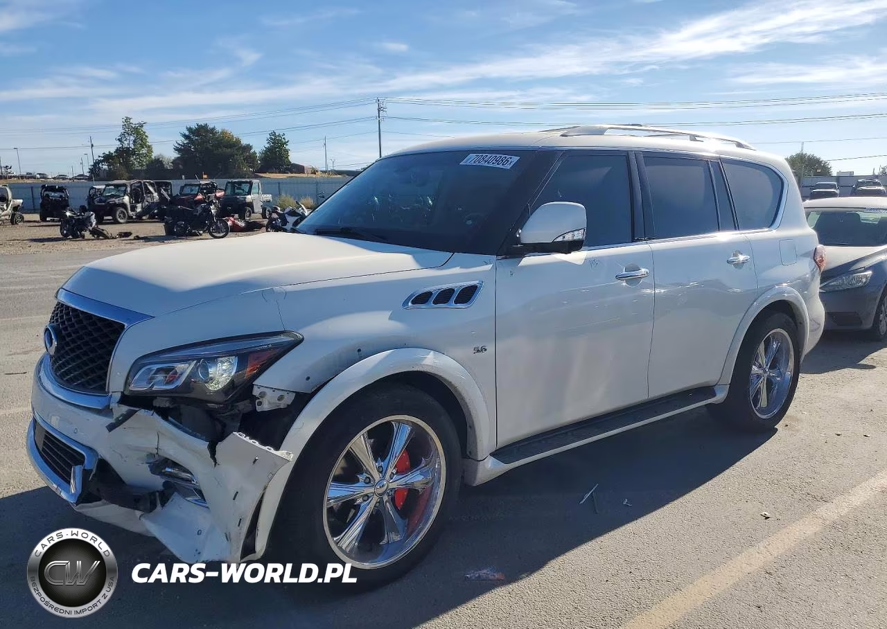 2016 Infiniti Qx80 Base VIN:JN8AZ2NC8G9402609 - 1