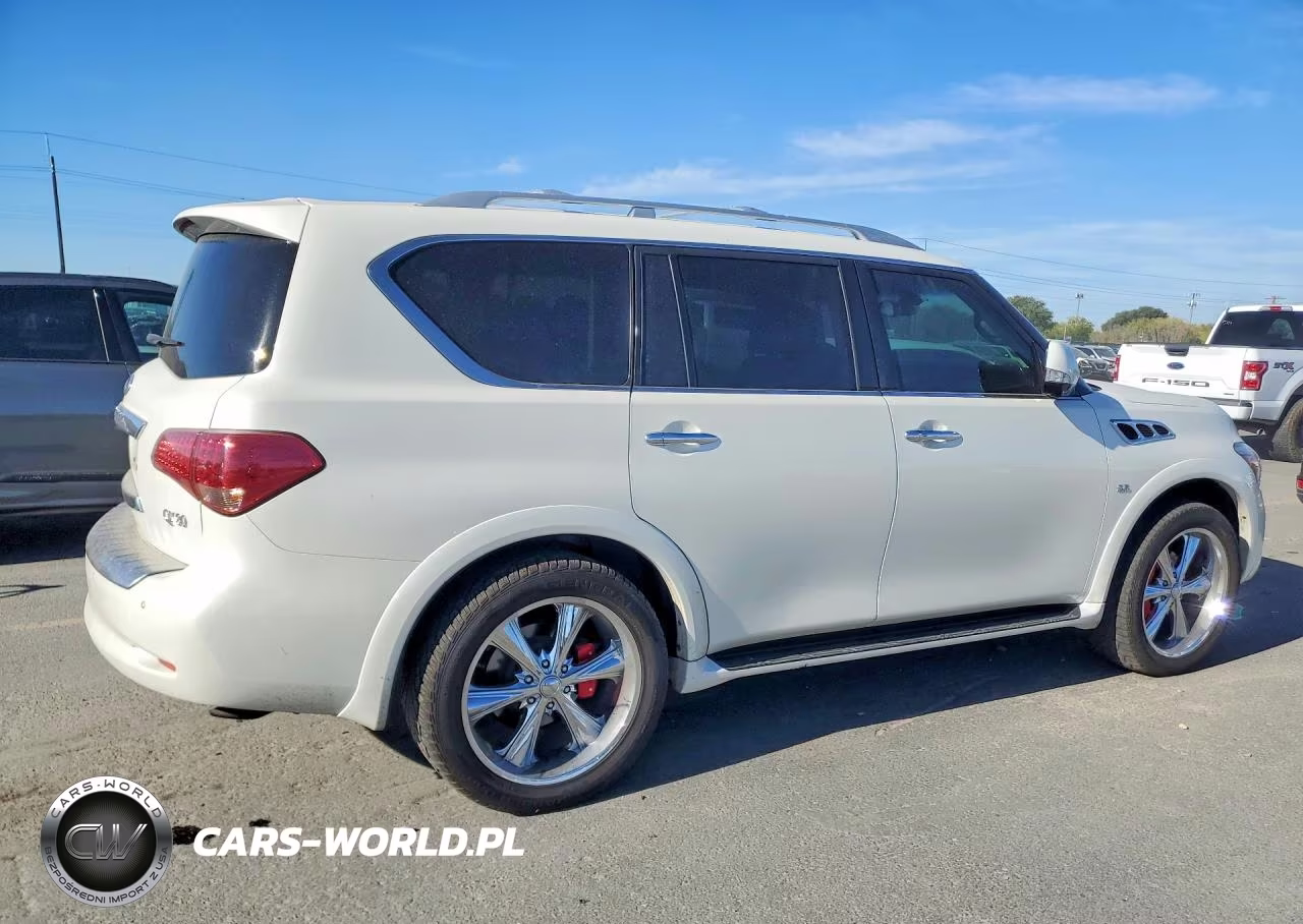 2016 Infiniti Qx80 Base VIN:JN8AZ2NC8G9402609 - 3