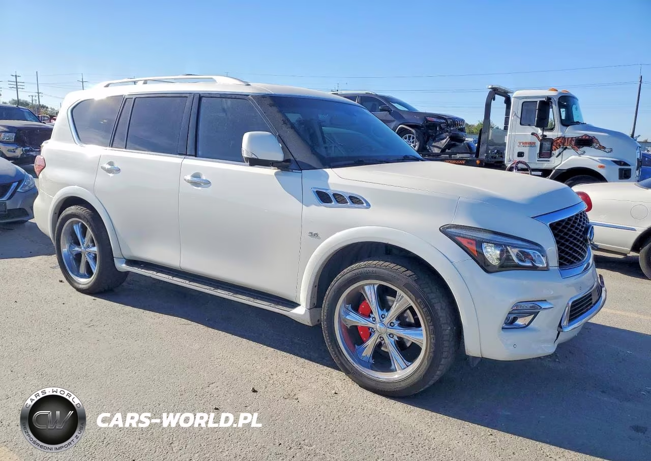 2016 Infiniti Qx80 Base VIN:JN8AZ2NC8G9402609 - 4