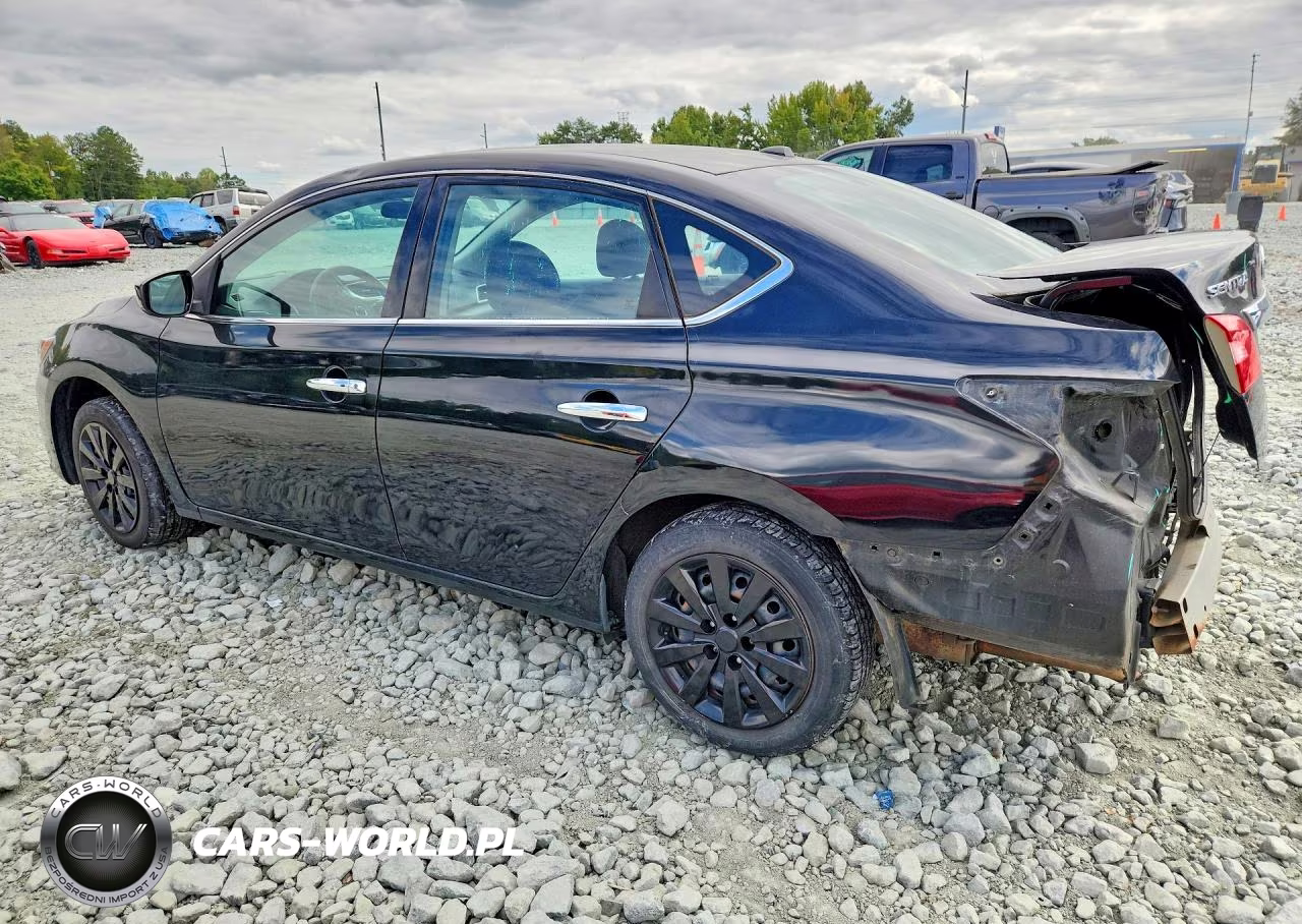 2017 Nissan Sentra Sv VIN:3N1AB7APXHY350680 - 2