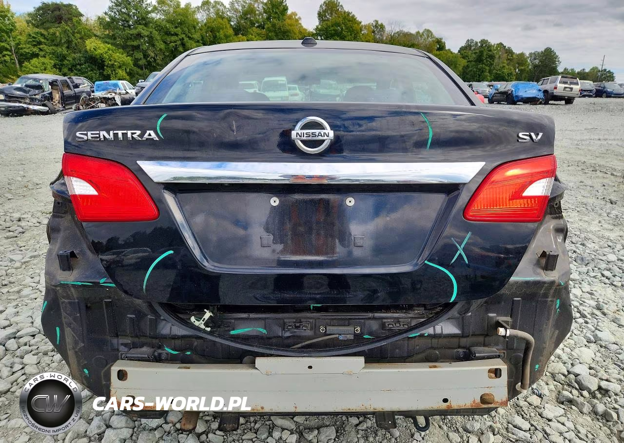 2017 Nissan Sentra Sv VIN:3N1AB7APXHY350680 - 6