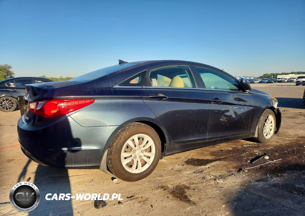 2012 Hyundai Sonata Gls VIN:5NPEB4AC6CH312606 - 3