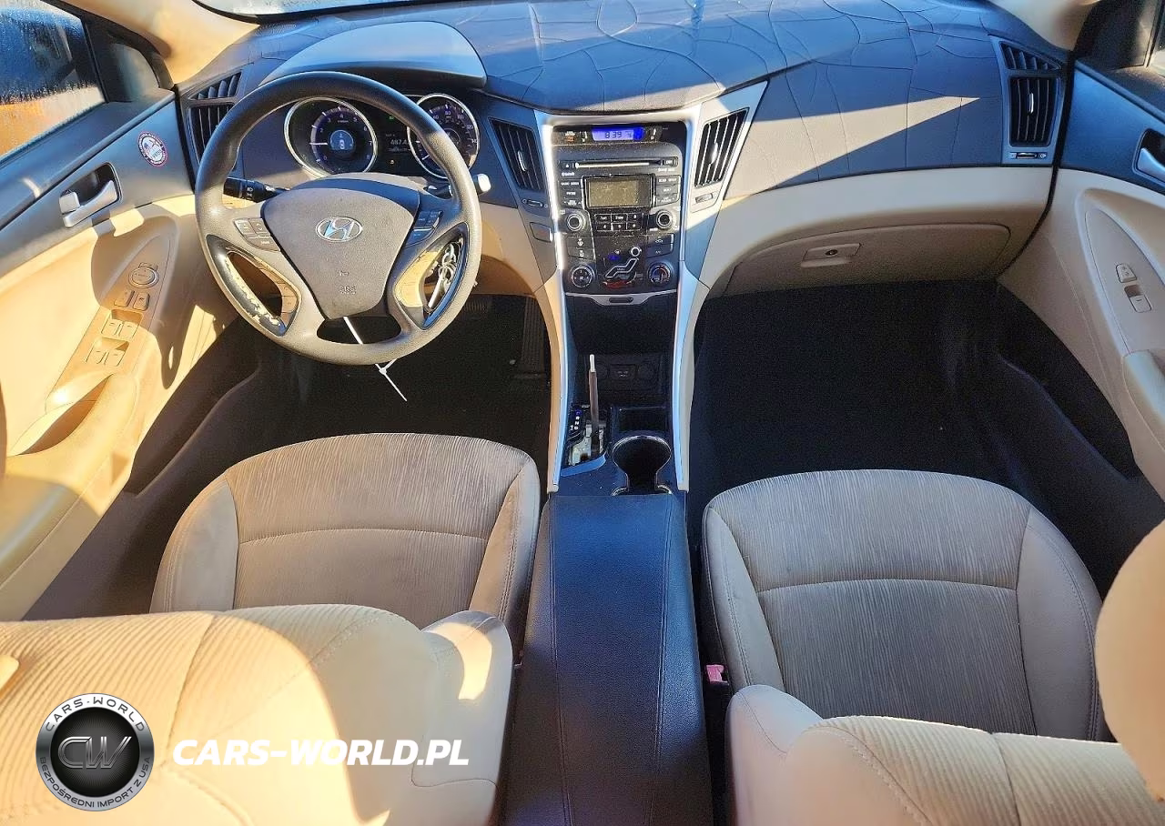 2012 Hyundai Sonata Gls VIN:5NPEB4AC6CH312606 - 8