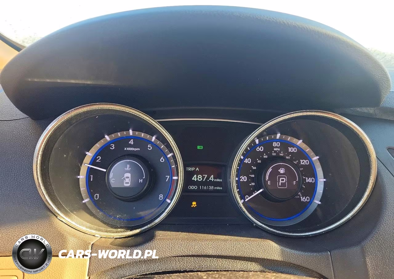 2012 Hyundai Sonata Gls VIN:5NPEB4AC6CH312606 - 9
