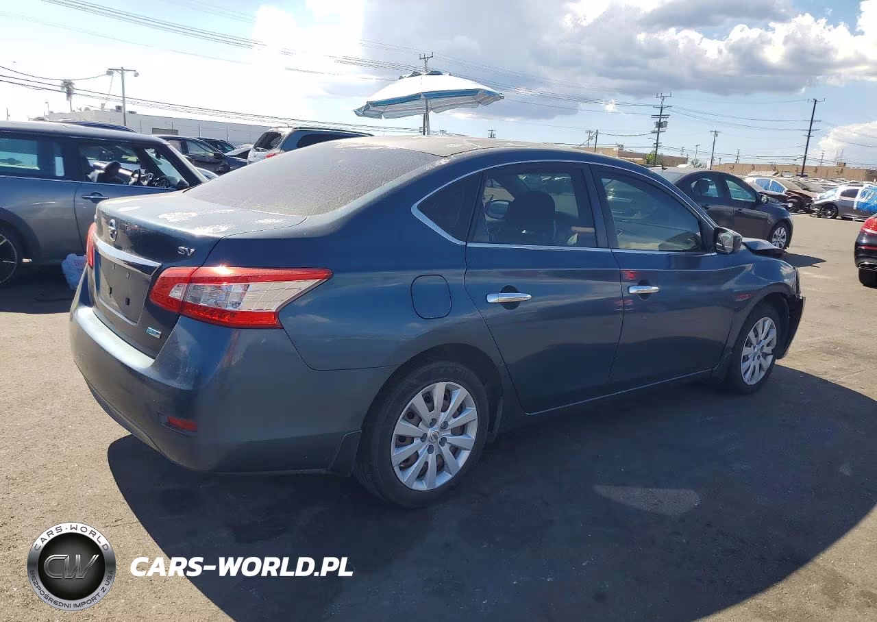 2013 Nissan Sentra S VIN:1N4AB7AP3DN905169 - 3
