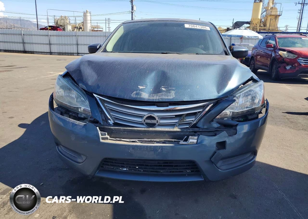 2013 Nissan Sentra S VIN:1N4AB7AP3DN905169 - 5