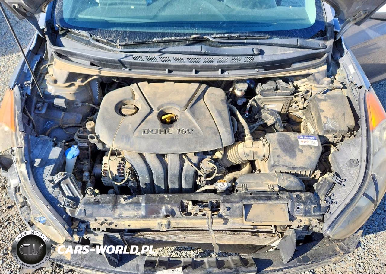 2012 Hyundai Elantra Gls VIN:KMHDH4AE5CU302940 - 11