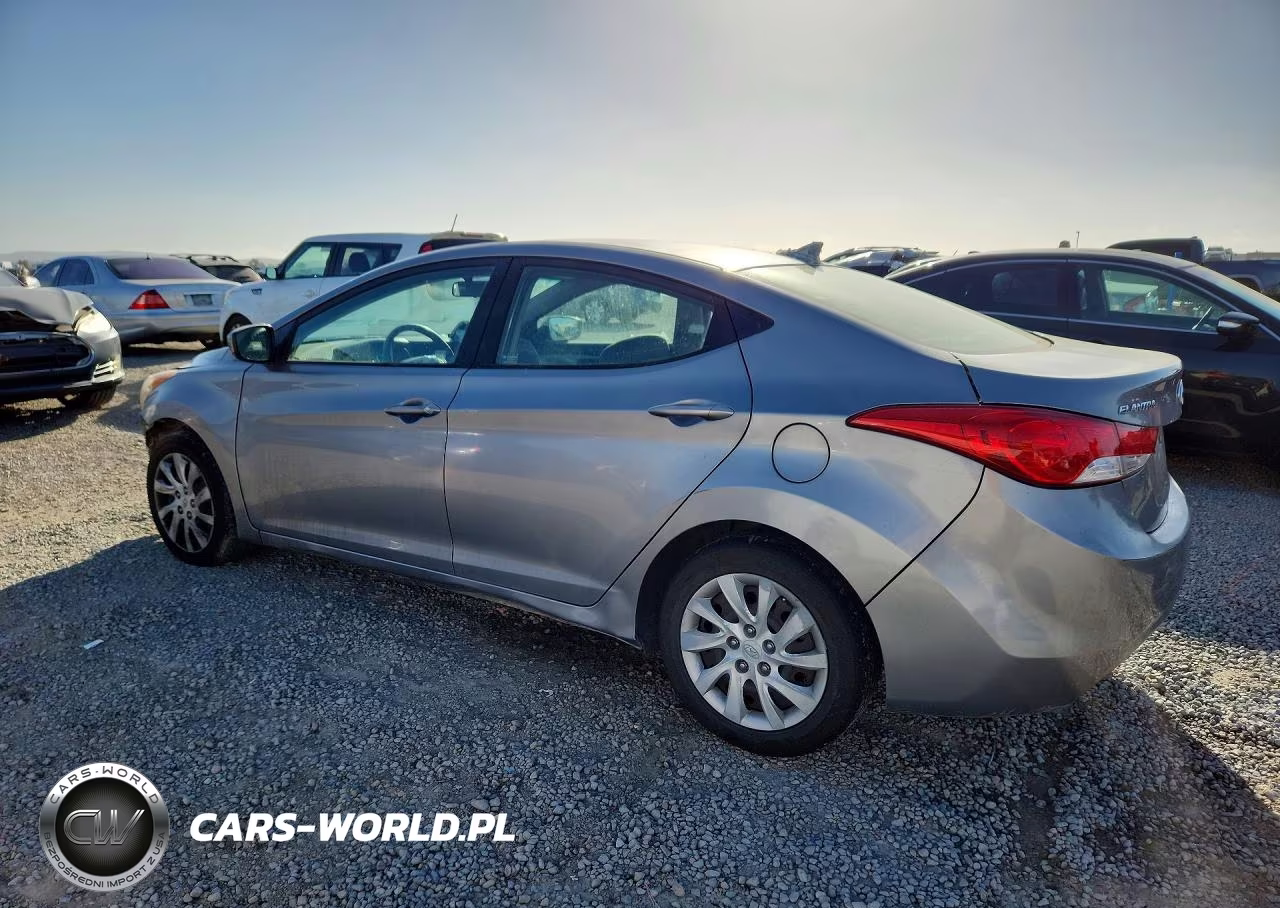 2012 Hyundai Elantra Gls VIN:KMHDH4AE5CU302940 - 2