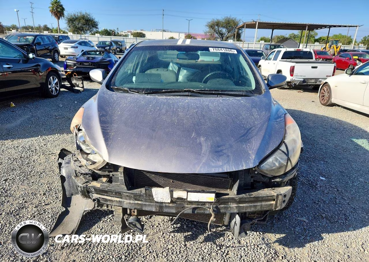 2012 Hyundai Elantra Gls VIN:KMHDH4AE5CU302940 - 5