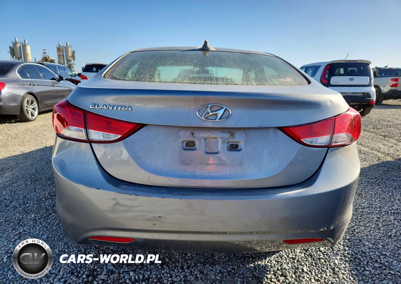 2012 Hyundai Elantra Gls VIN:KMHDH4AE5CU302940 - 6