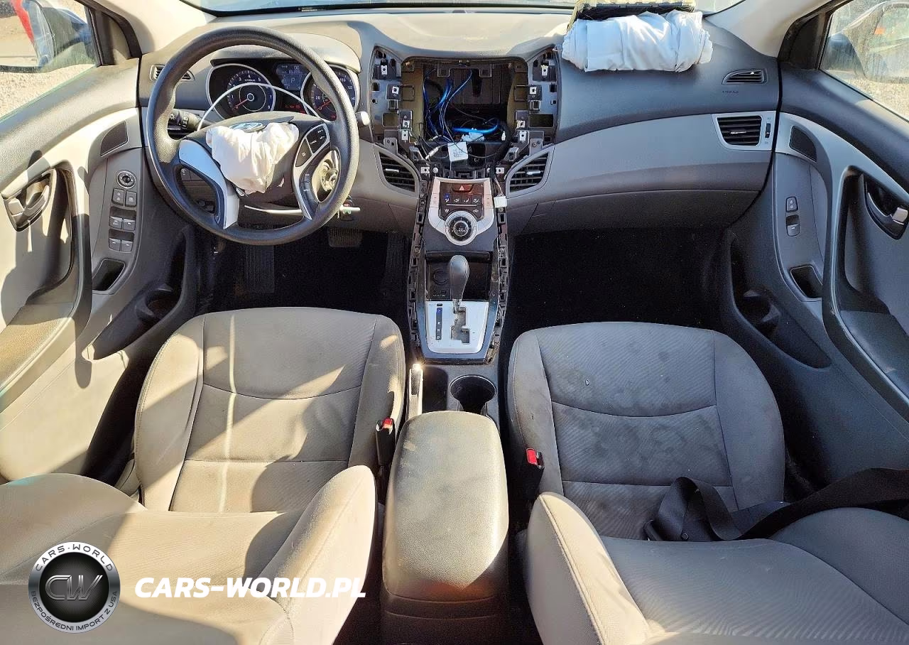 2012 Hyundai Elantra Gls VIN:KMHDH4AE5CU302940 - 8