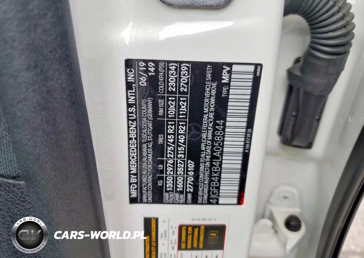 2020 Mercedes-Benz Gle 350 4Matic VIN:4JGFB4KB4LA058844 - 13