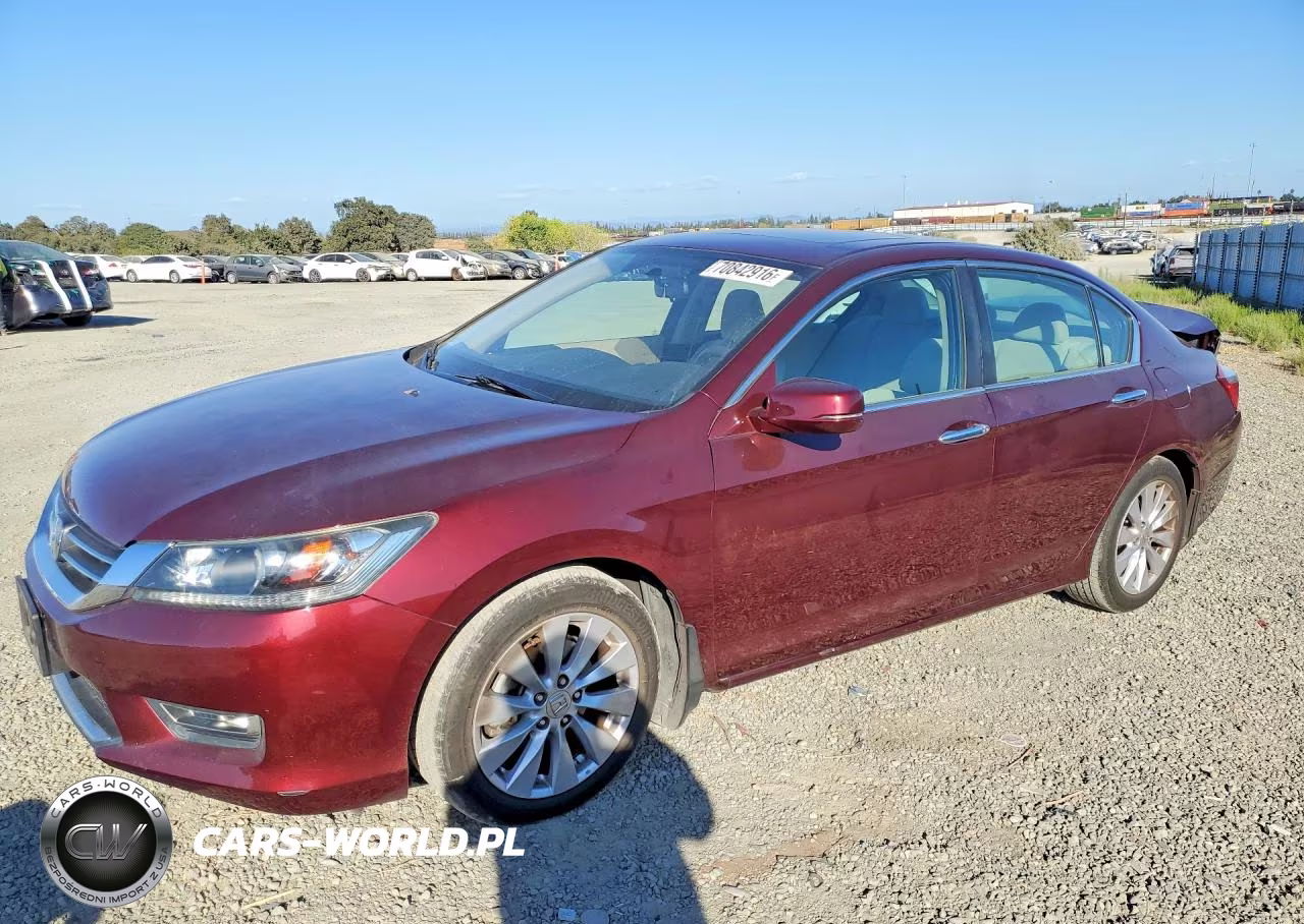 2013 Honda Accord Ex VIN:1HGCR2F74DA041185 - 1