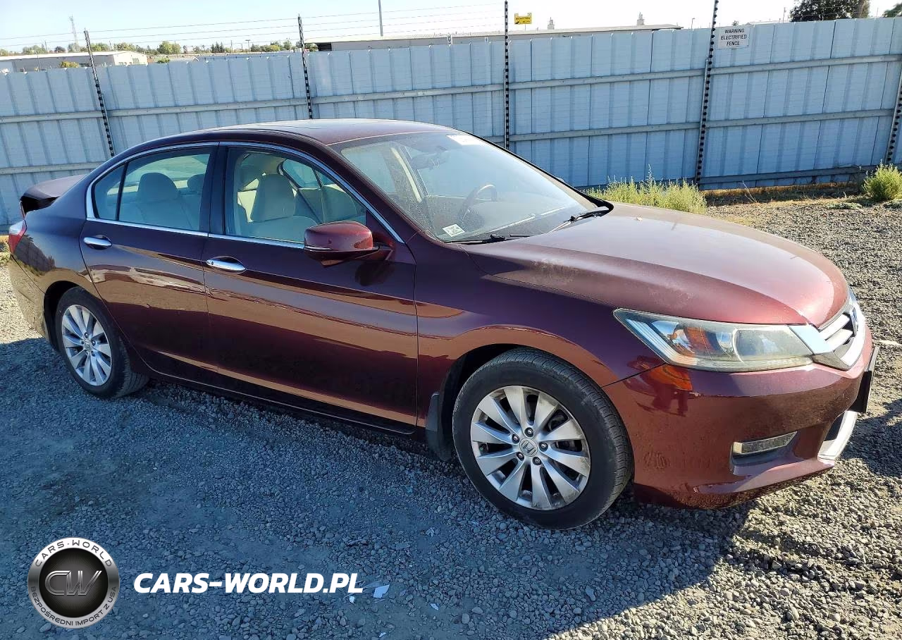 2013 Honda Accord Ex VIN:1HGCR2F74DA041185 - 4