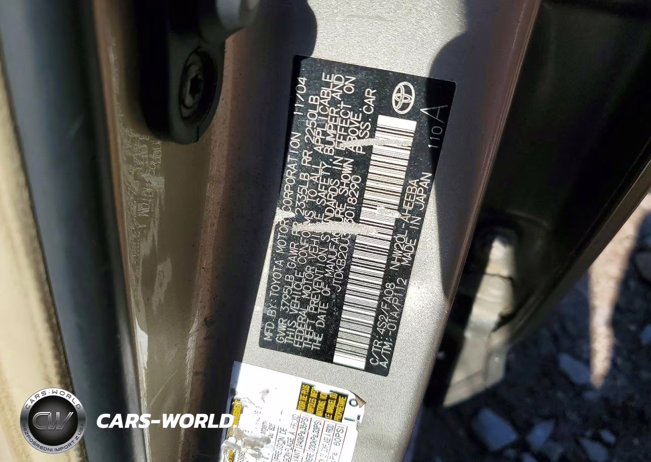 2005 Toyota Prius Base VIN:JTDKB20U353018290 - 12