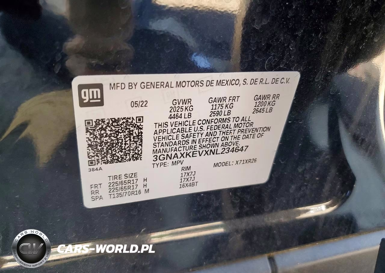 2022 Chevrolet Equinox Lt VIN:3GNAXKEVXNL234647 - 13