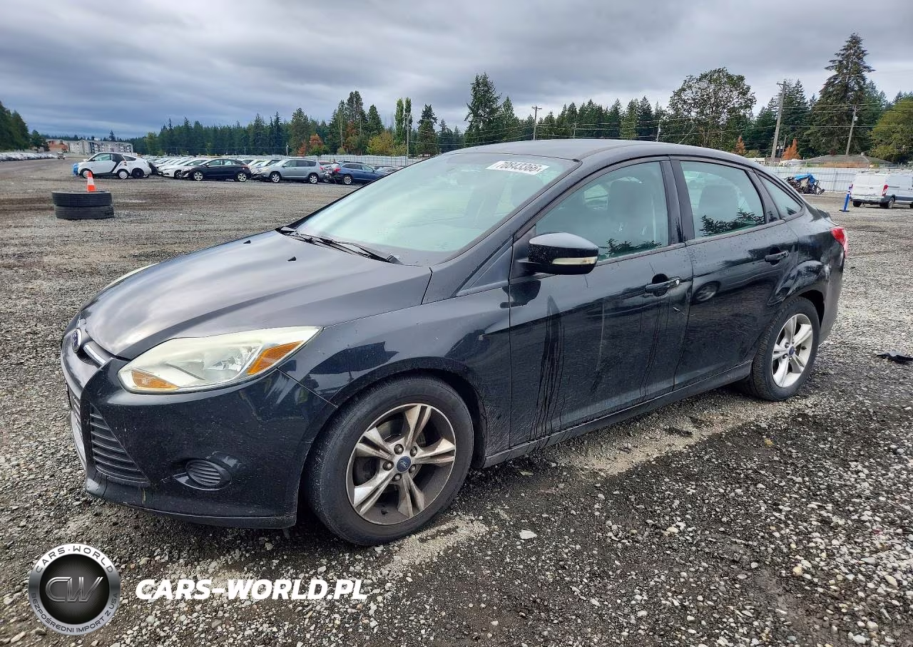 2014 Ford Focus Se VIN:1FADP3F22EL392255 - 1