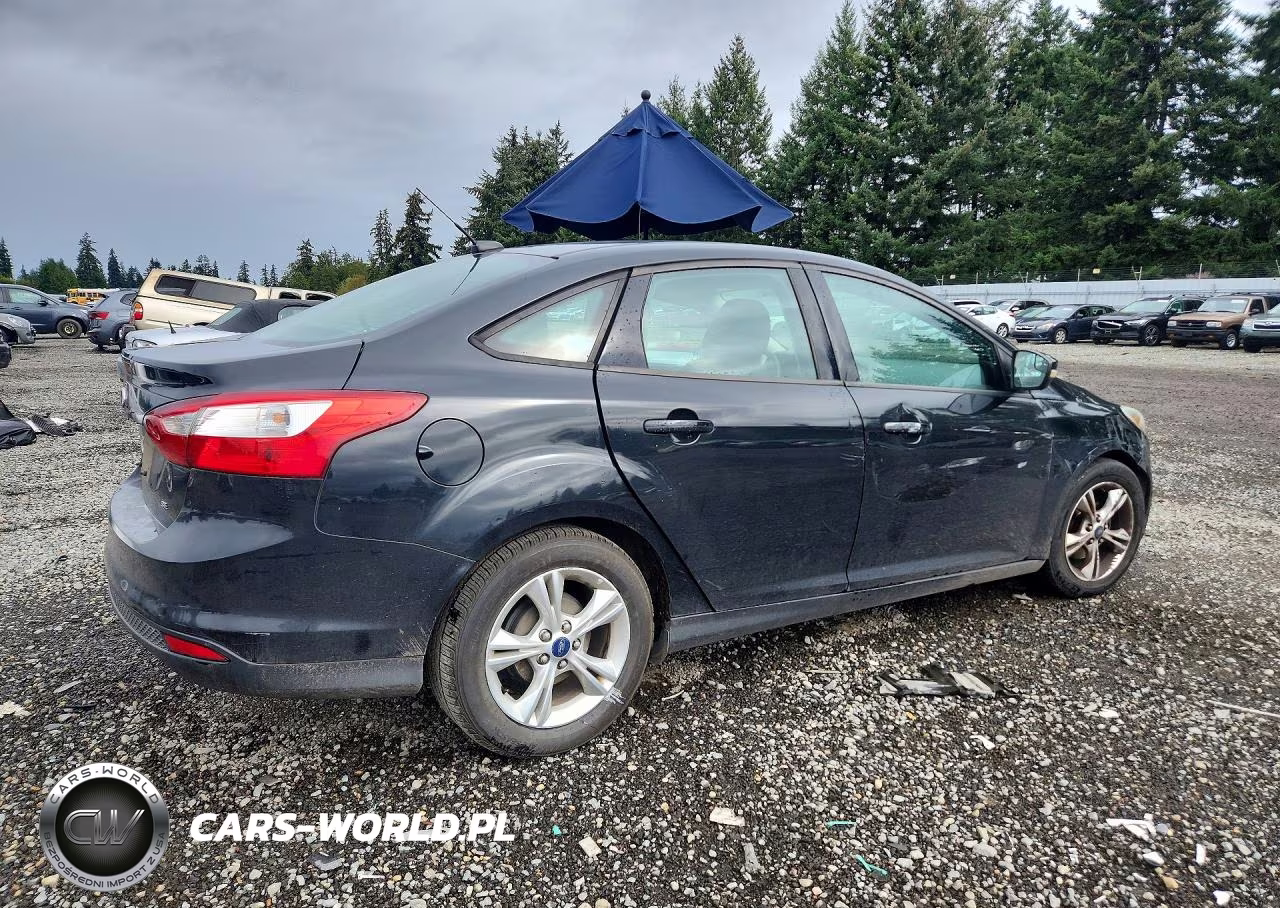 2014 Ford Focus Se VIN:1FADP3F22EL392255 - 3
