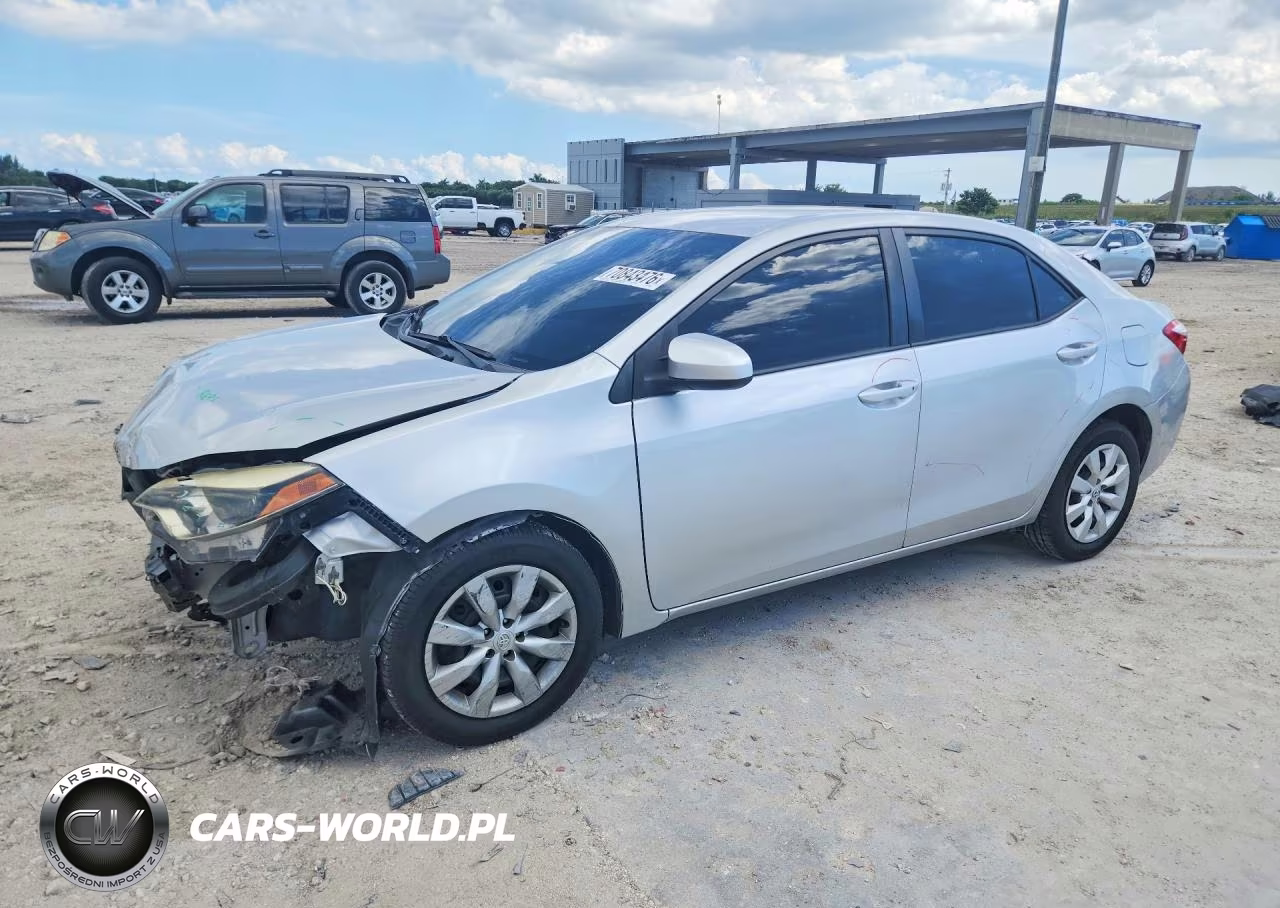 2014 Toyota Corolla Le VIN:5YFBURHE1EP079368 - 1