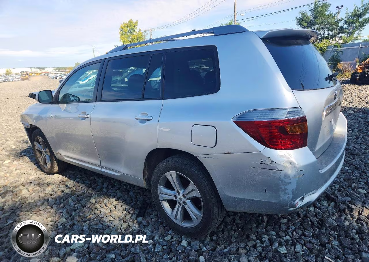 2010 Toyota Highlander Sport VIN:5TDEK3EH8AS002030 - 2