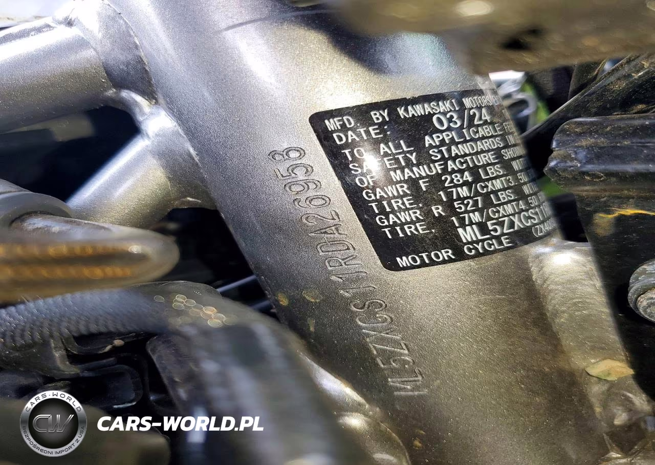 2024 Kawasaki Zx400 S VIN:ML5ZXCS11RDA26958 - 8