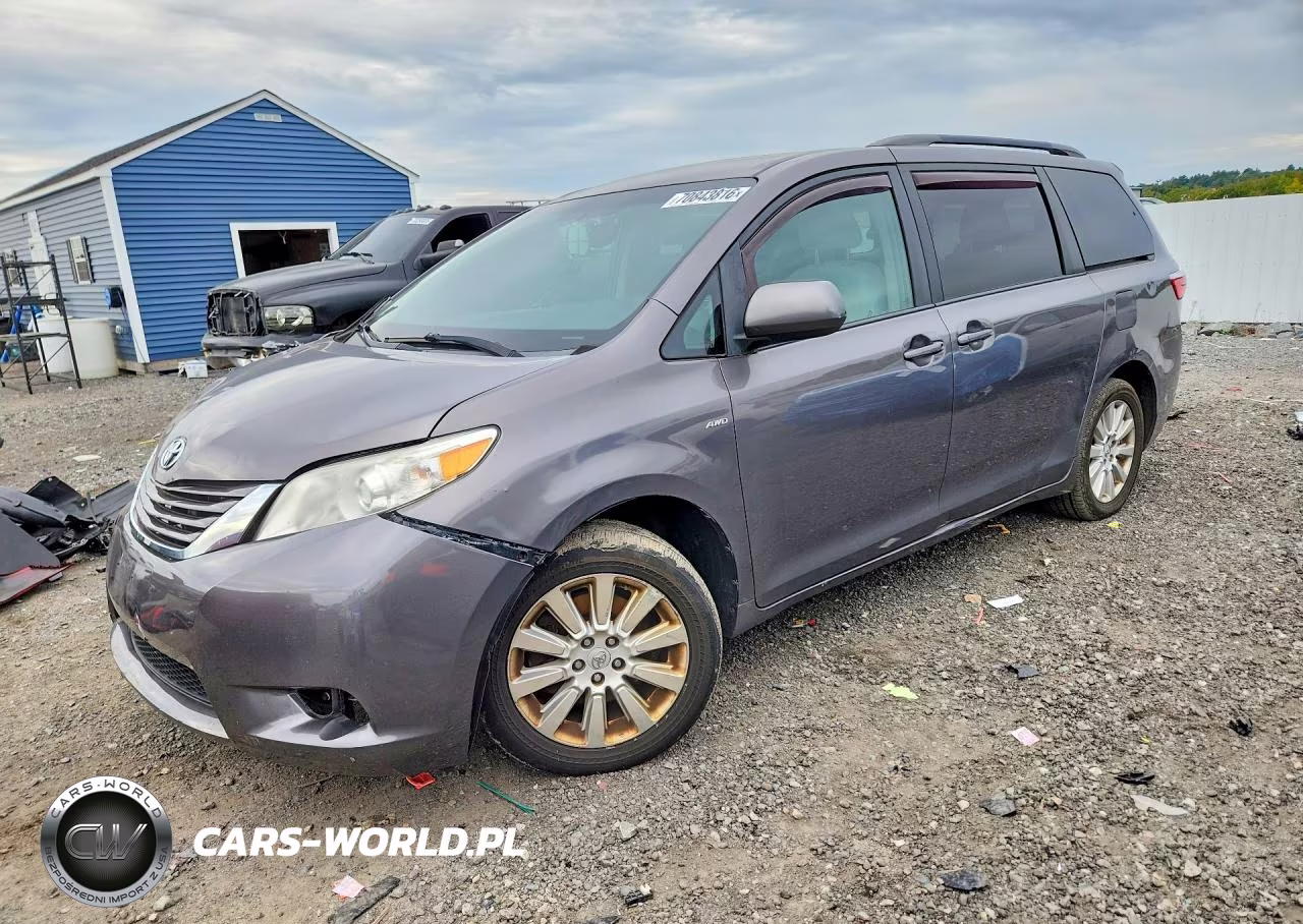 2016 Toyota Sienna Le VIN:5TDJK3DC2GS139767 - 1