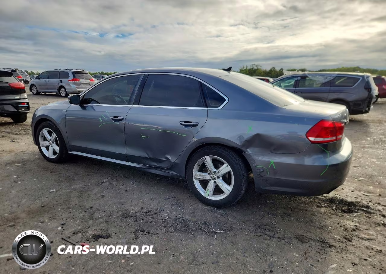 2014 Volkswagen Passat S VIN:1VWAT7A30EC043785 - 2